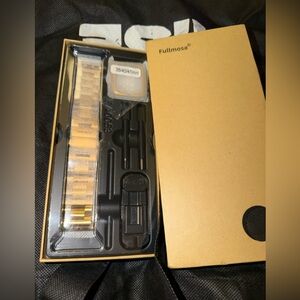 New FULLMOSA Apple Watch band gold